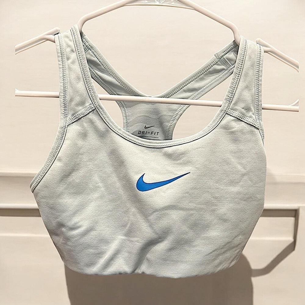 Nike Women's Light Blue Sports Bra XS